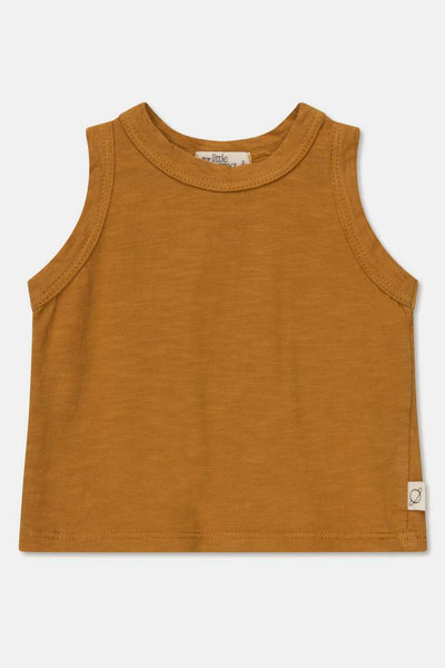 Slub baby tank t-shirt - Oil