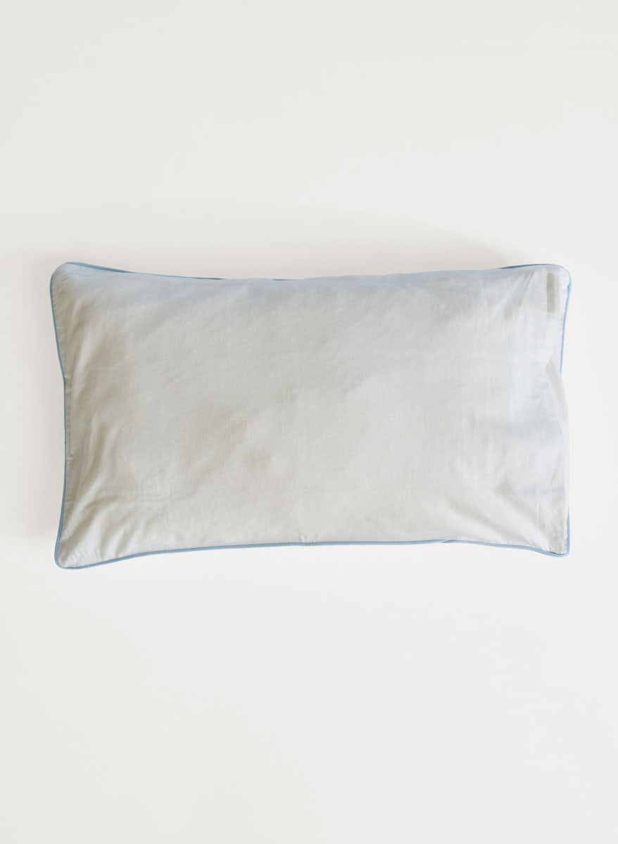 Toddler Pillow Case - Embroidered Butterfly