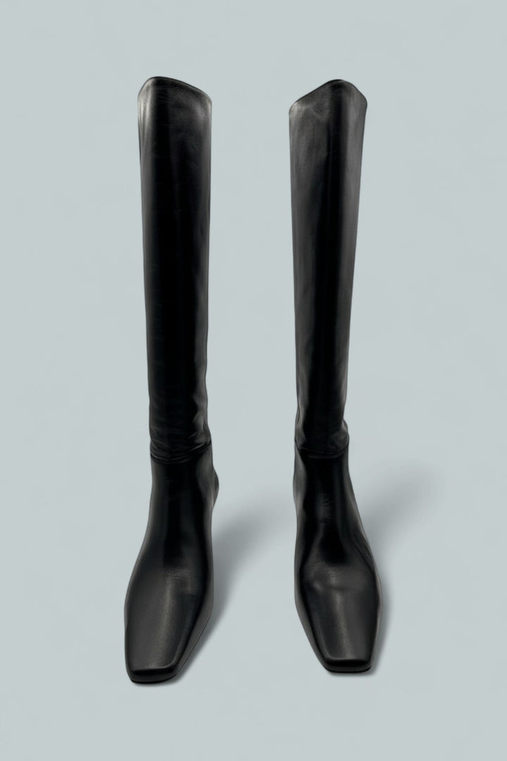 Women's Remy Knee High Boots - Black