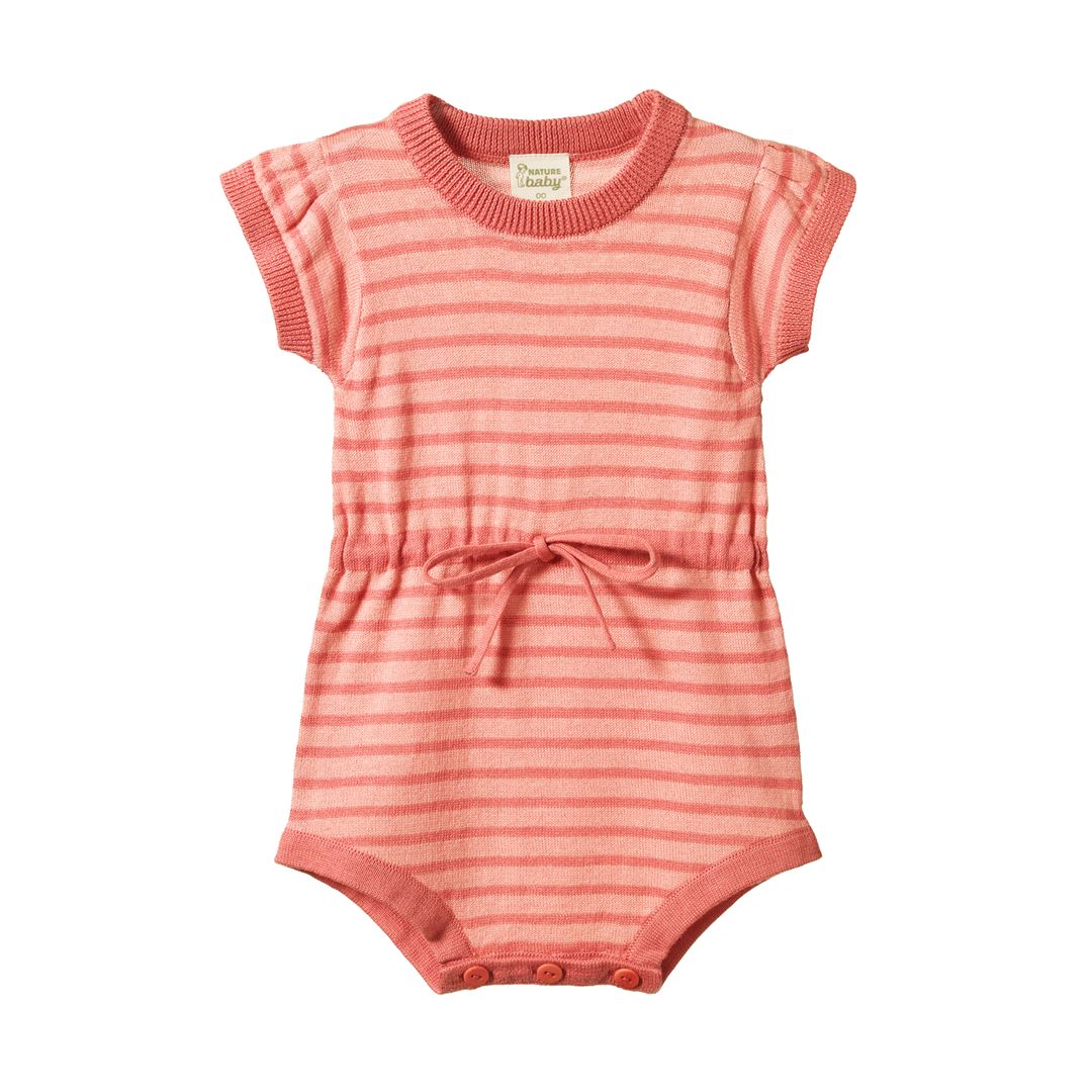 Lottie Suit - Peony Sailor Stripe