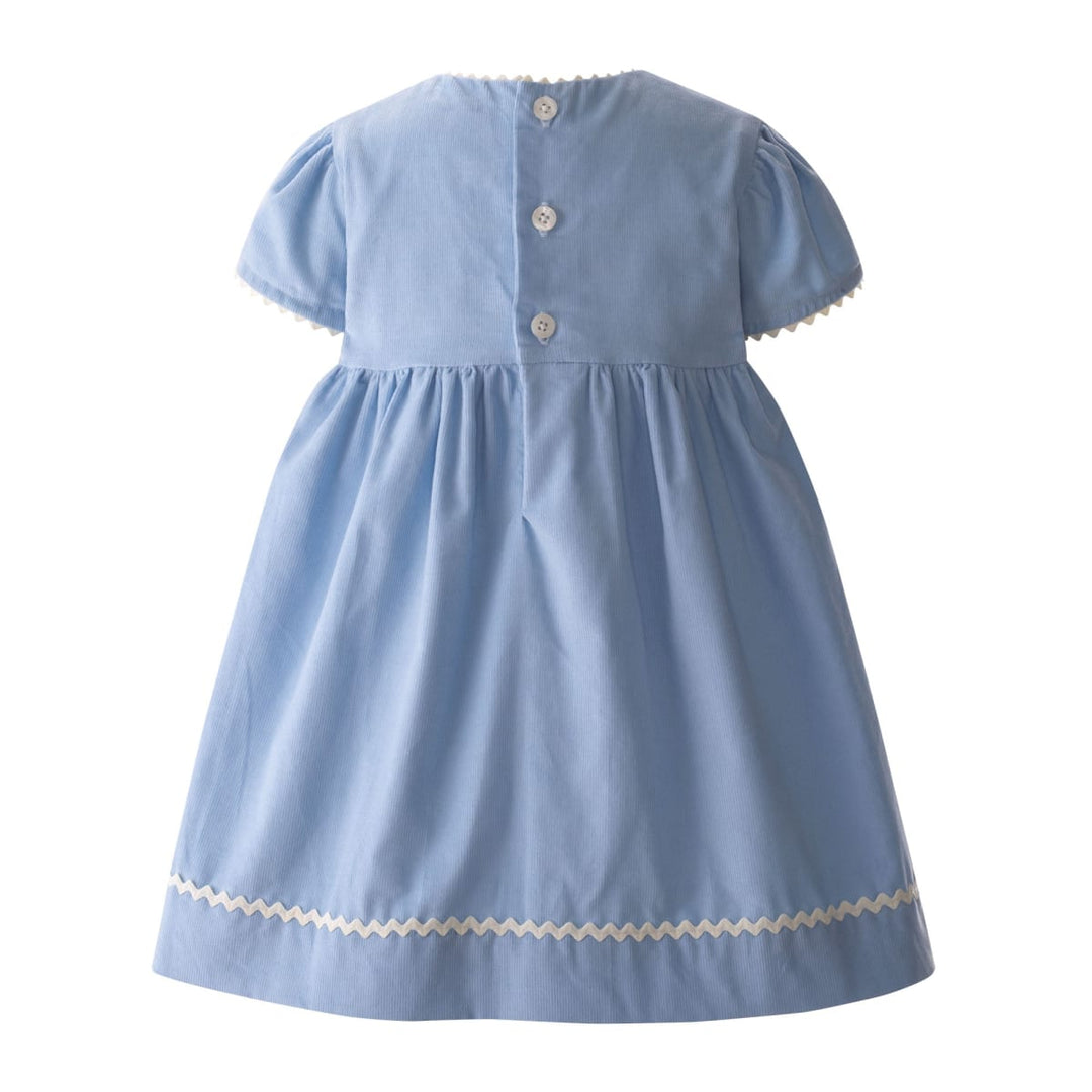 Snowflake Embroidered Dress & Bloomers