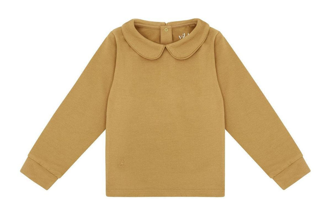 Ls Organic Cotton Collared Shirt - Clever Camel