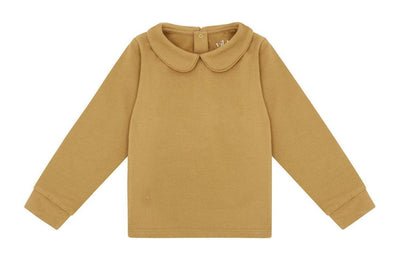 Ls Organic Cotton Collared Shirt - Clever Camel
