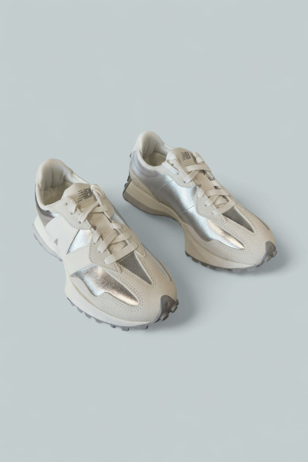 Women’s 327 Silver Metallic Sneakers - Silver - 7.5 - Sneaker