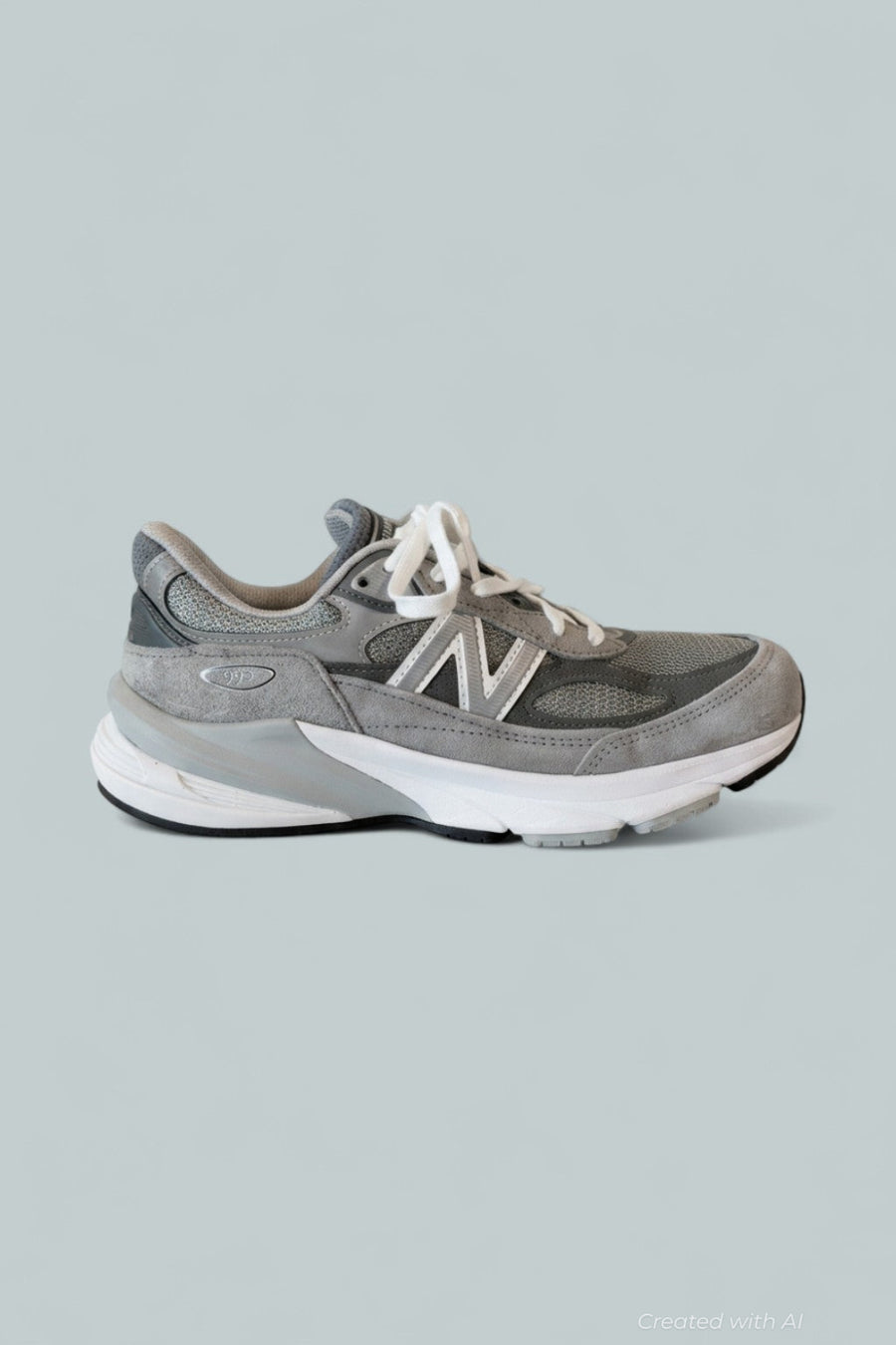 Women’s 990v6 - Grey/White - Sneaker
