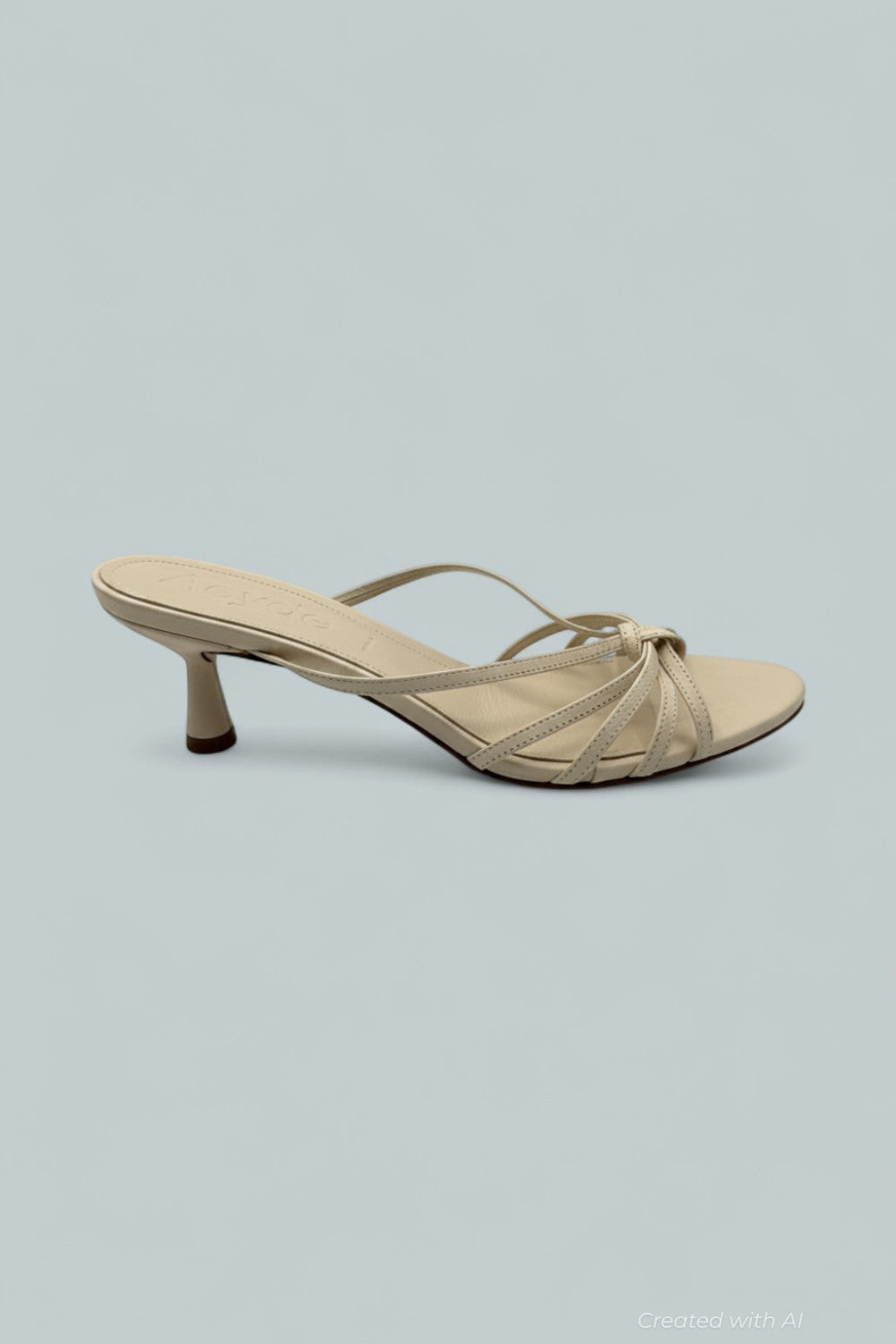 Women’s Abby Leather Sandals - Creamy - 9.5 US / 39.5 EU - Sandals