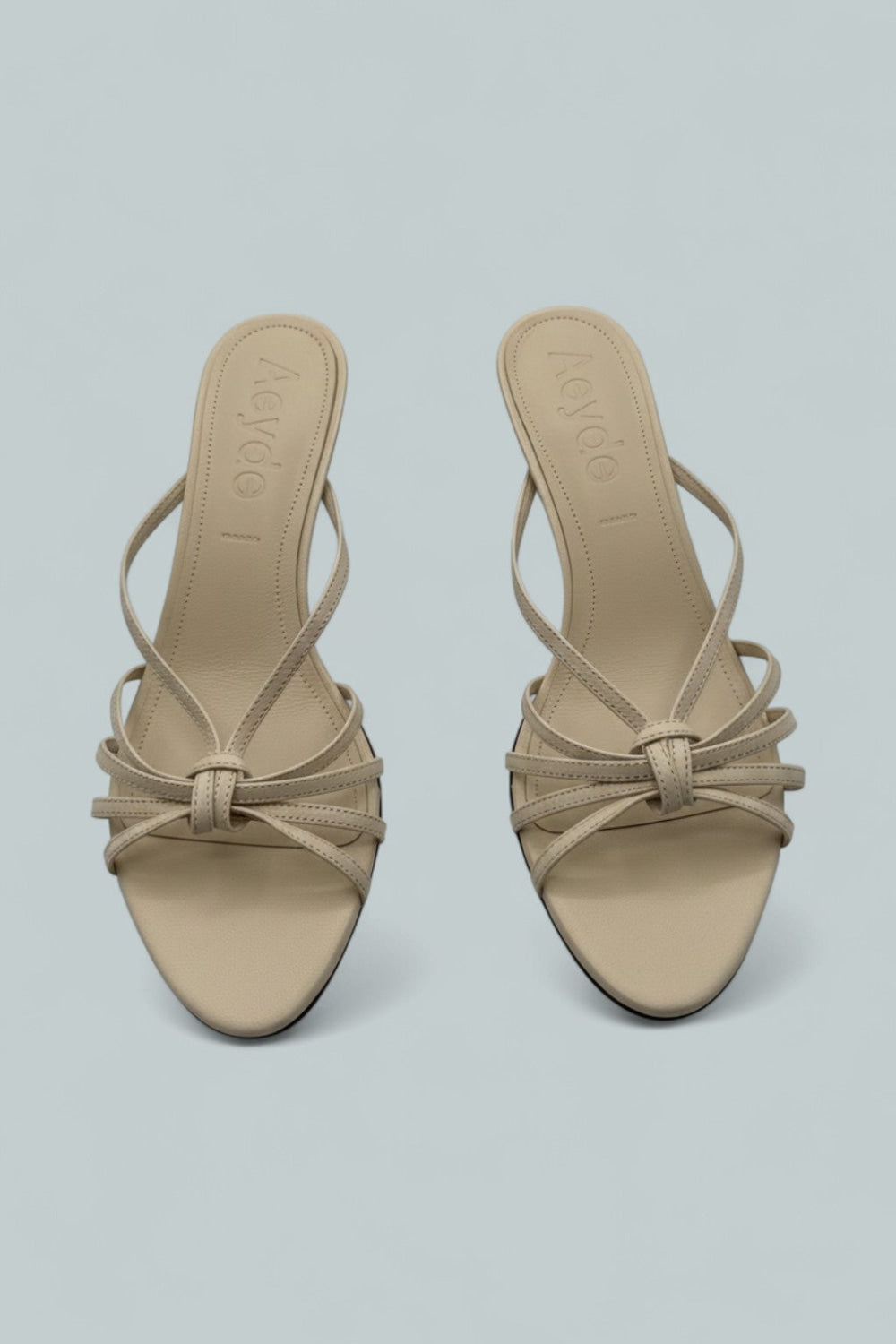 Women’s Abby Leather Sandals - Creamy - 9.5 US / 39.5 EU - Sandals