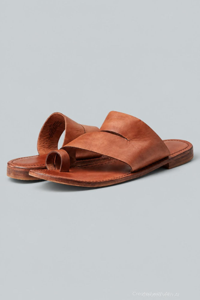 Women’s Abilene Toe Loop Sandals - Luggage - Sandal