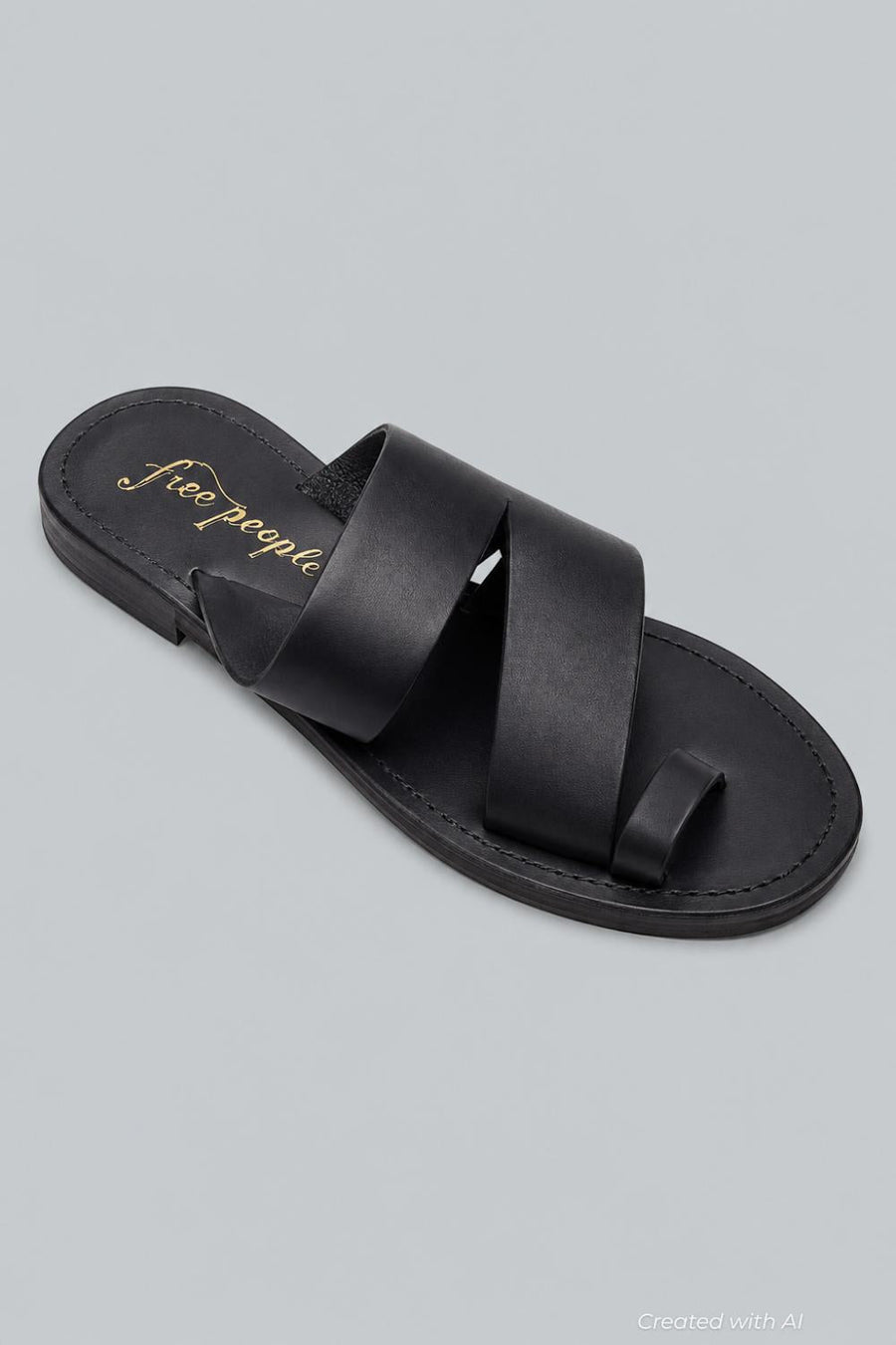 Women’s Abilene Toe Loop Sandals - Washed Black - Sandal