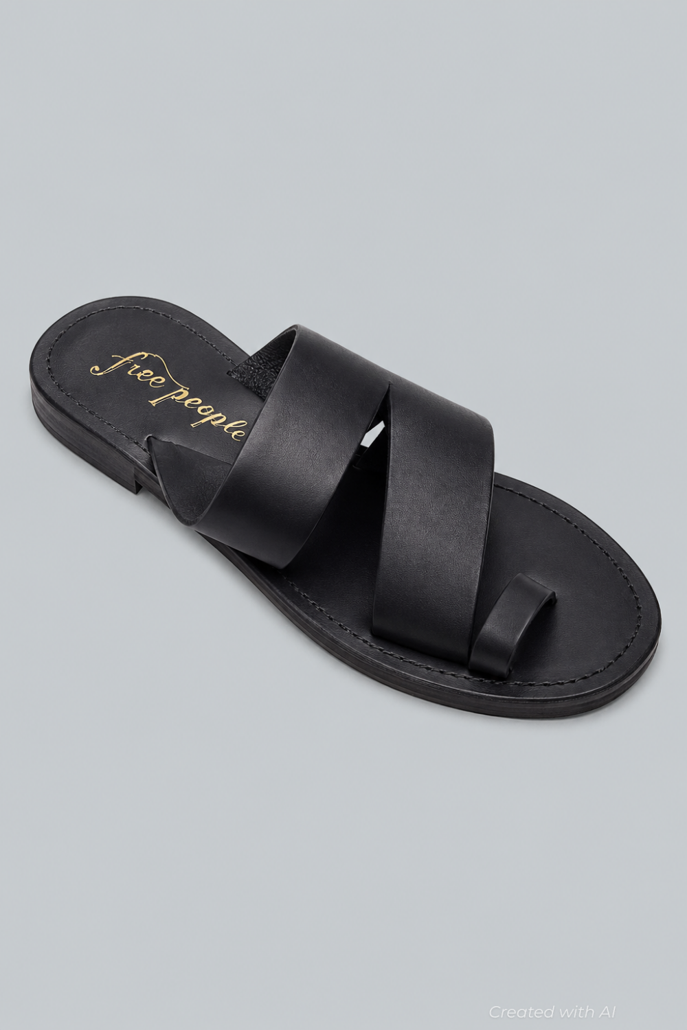Women’s Abilene Toe Loop Sandals - Washed Black - Sandal