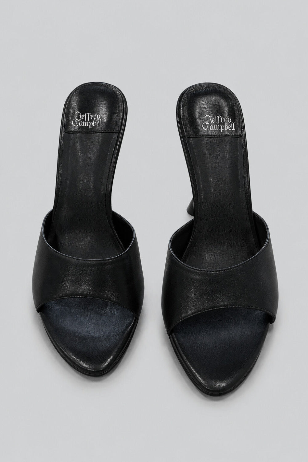 Women’s Agent High Heel Slide Sandals - Black - Sandal