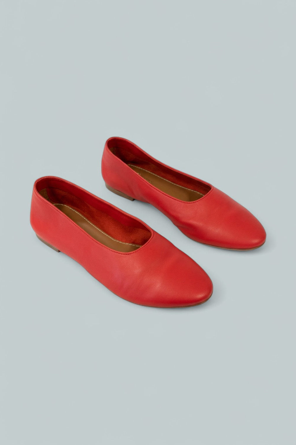 Women’s Alba Ballet Flats - Red Rose - 8.5 US / 38.5 EU - Flats