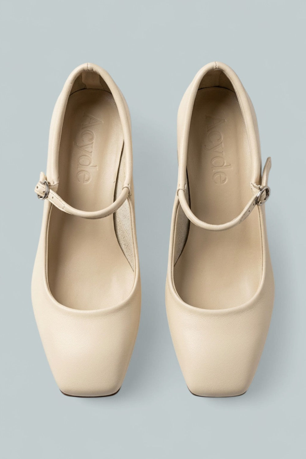 Women’s Aline Square Toe Mary Jane Pumps - Creamy - Mary Jane