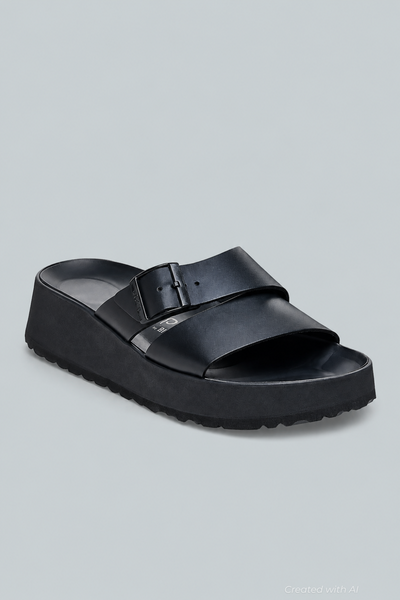 Women’s Almina Wedge Sandals - Black - Sandal