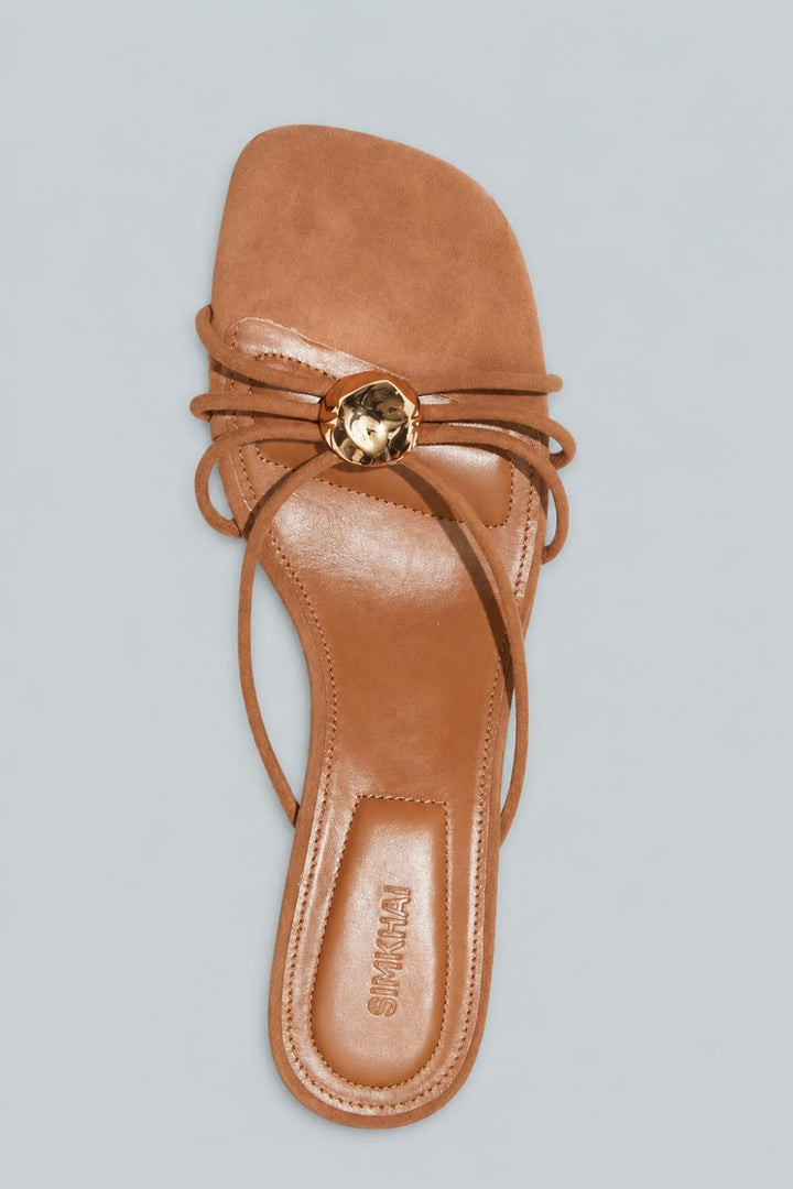 Women’s Amaya Strappy Sandals - Camel - 11 US / 41 EU - Sandals