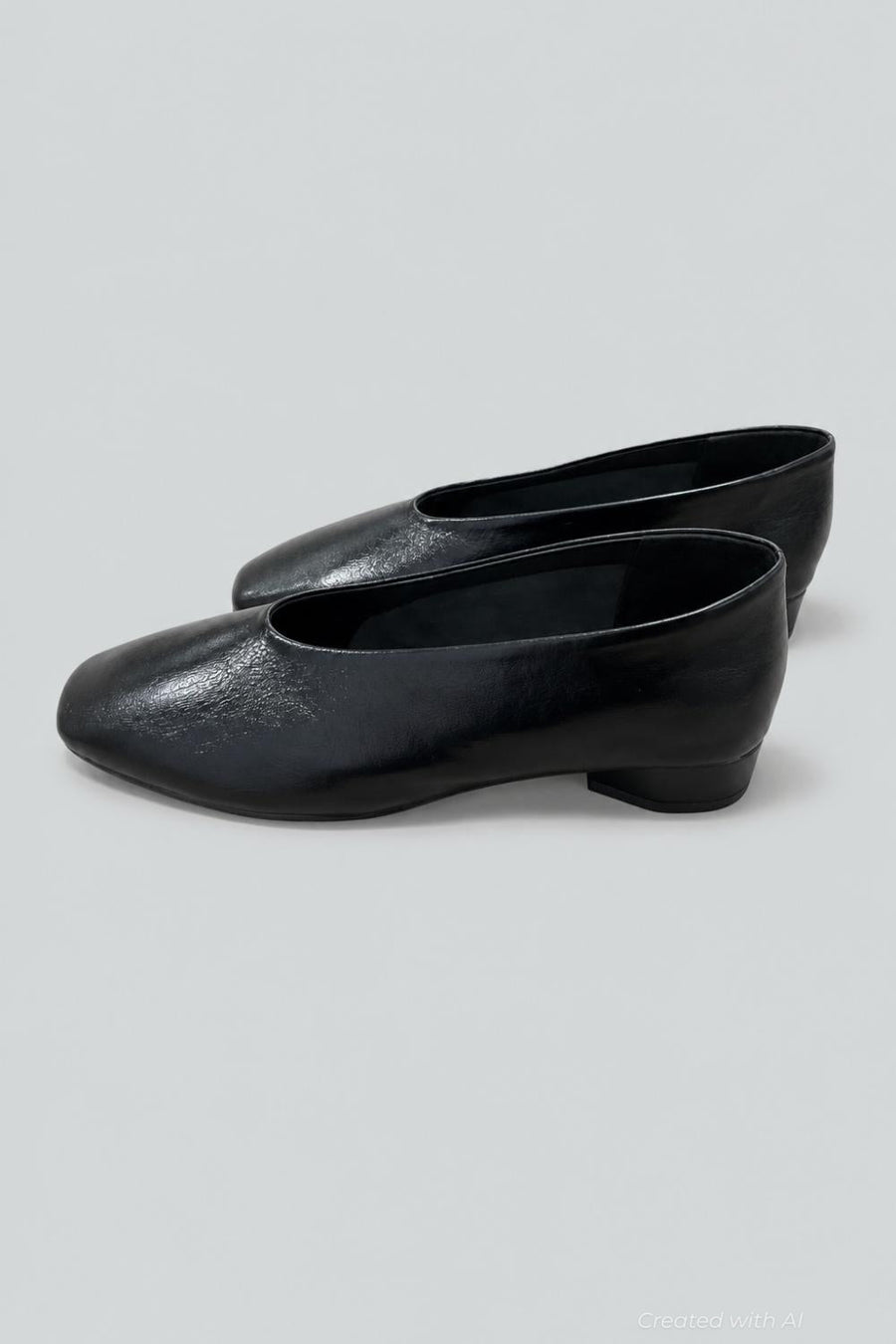 Women’s Amira Flats Exclusive - Black Leather - 6.5 - Flats