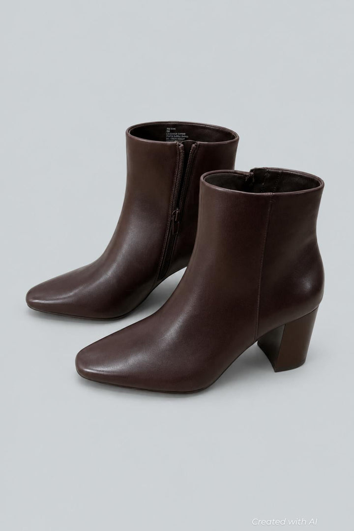 Women’s Ana Boots Exclusive - Brown Leather - Boots