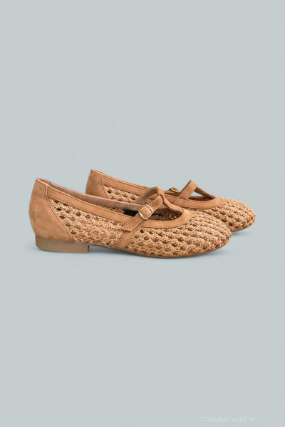 Women’s Anabele Flats - Diva Royal Sisal Nubuk - 8 - Flats
