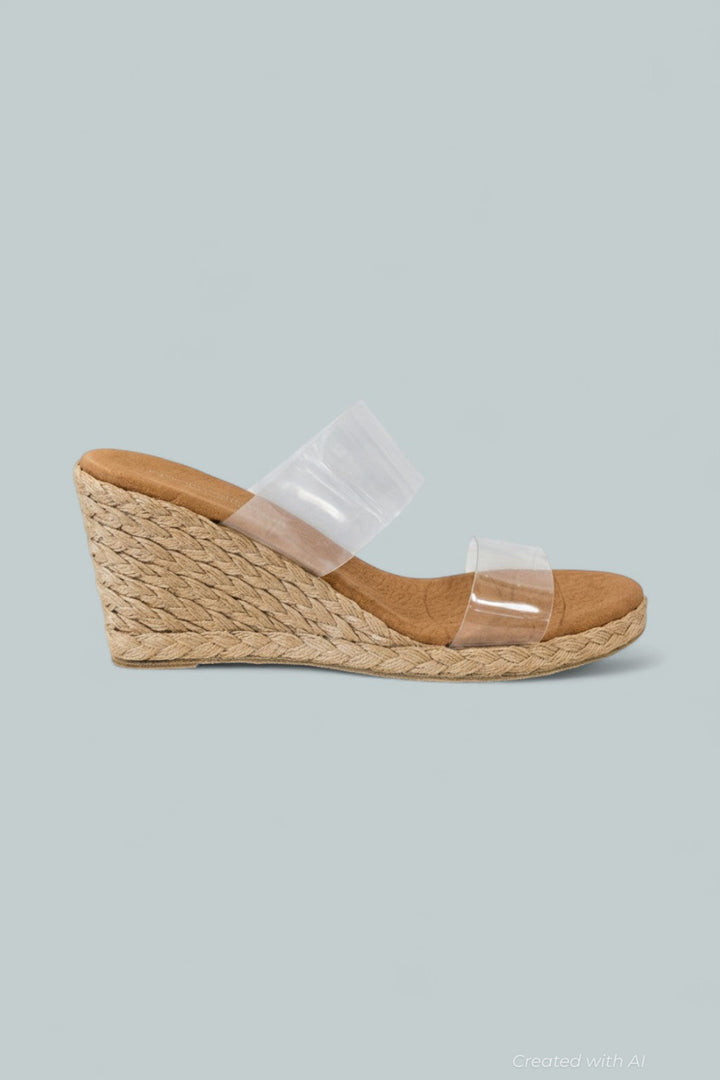 Women’s Anfisa Wedge Slide Sandals - Clear - Sandal