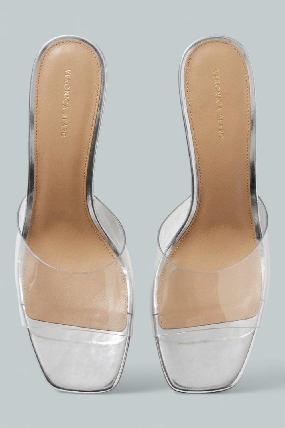 Women’s Asha Wedge Sandals - Clear/Silver - Sandals