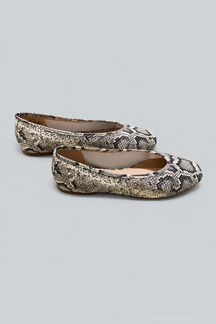 Women’s Ashle Flats - Snake - 9.5 - Flats