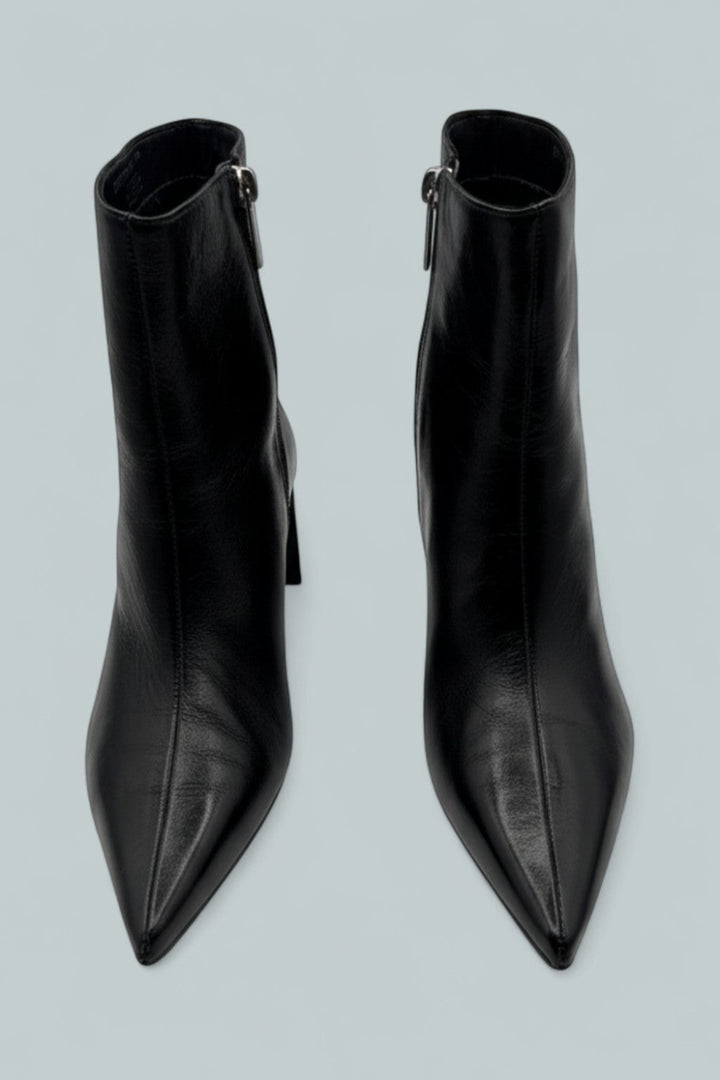 Women’s Ashli Boots - Black Leather - 8.5 - Boots