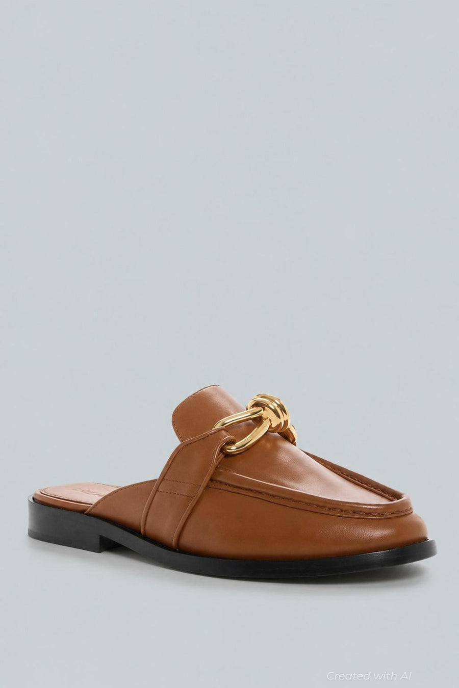 Women’s Astaire Open Back Loafers - Amber - 6 US / 36 EU - Mules