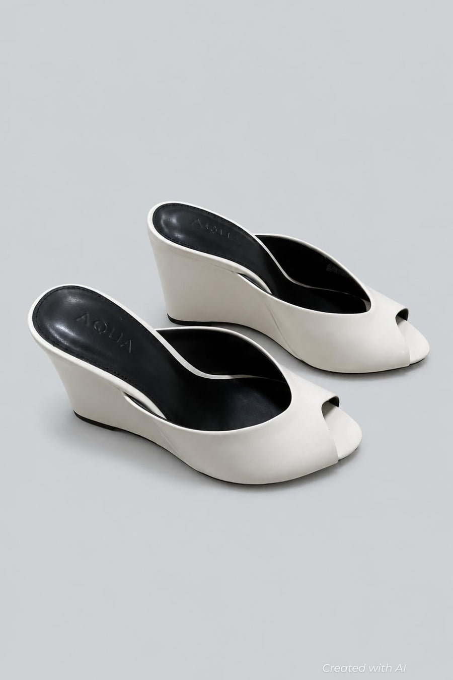 Women’s Astra Wedge Pumps - Bone - 8 - Heels