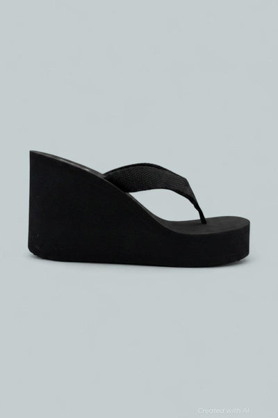 Women’s Astria 2 Thong Platform Sandals - Black - 8.5 - Sandals