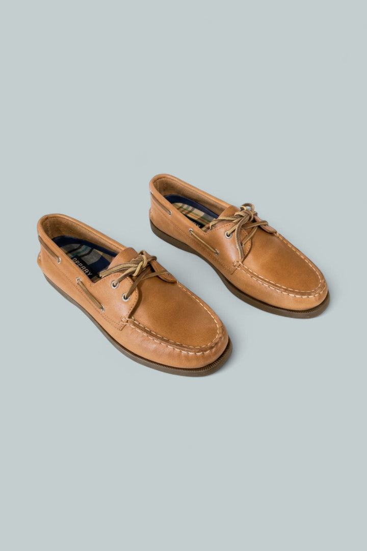 Women’s Authentic Original Boat Shoes - Tan - 9 - Loafers