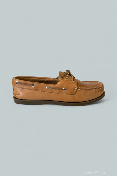 Women’s Authentic Original Boat Shoes - Tan - 9 - Loafers