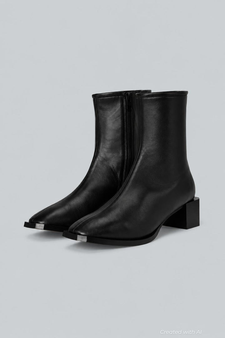 Women’s Avril Boots - Black - 8 - Boots