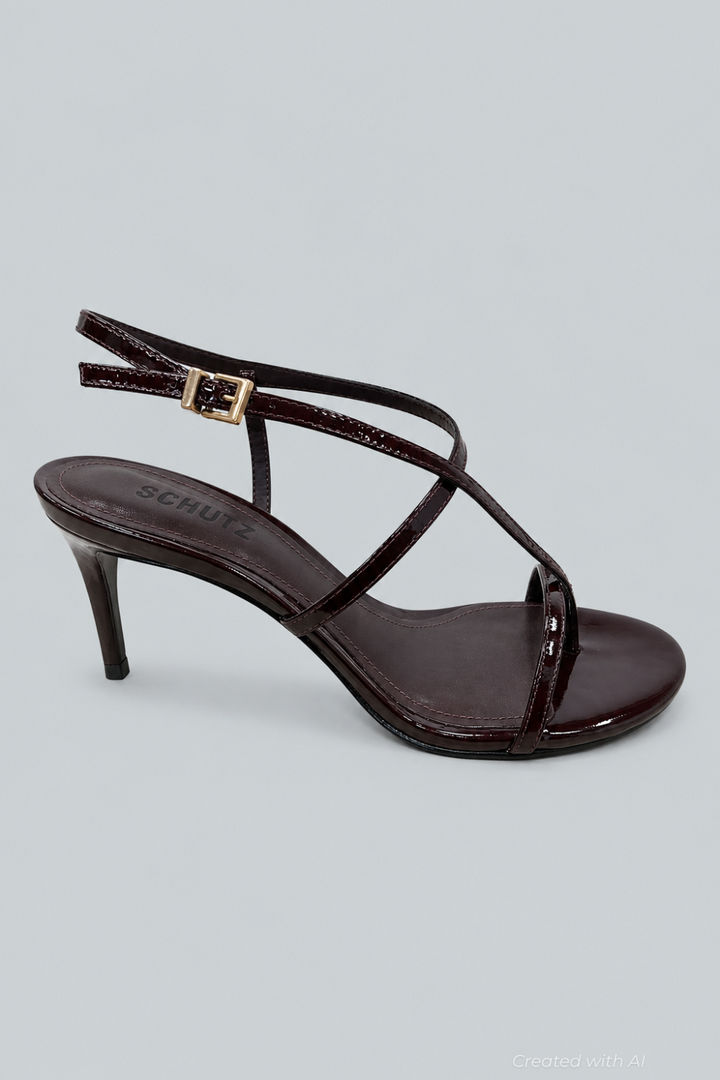 Women’s Azure Mid Stiletto Dress Sandals - Maplewood - 8.5US - Sandal
