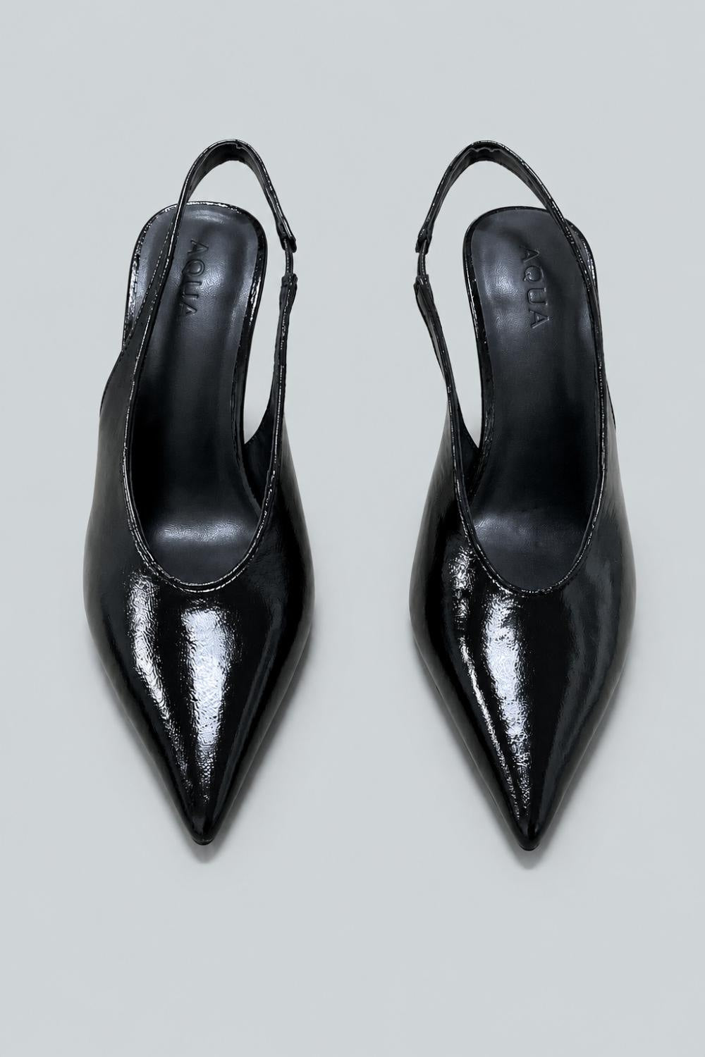 Women’s Azure Pumps - Black Leather - Heels