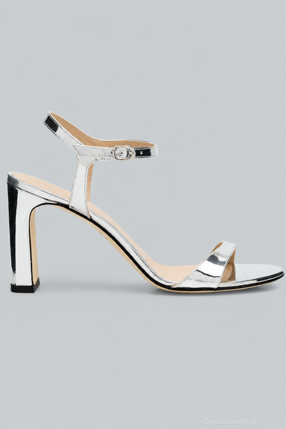 Women’s Babette 85 Sandals - Silver - 8 - Sandal