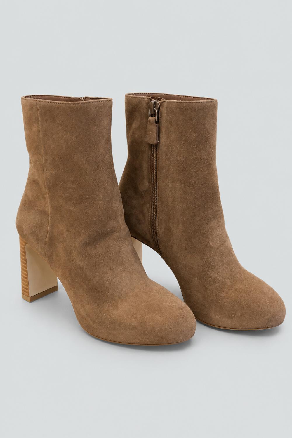 Women’s Babette Platform Booties - Toasted Almond - 8 - Bootie