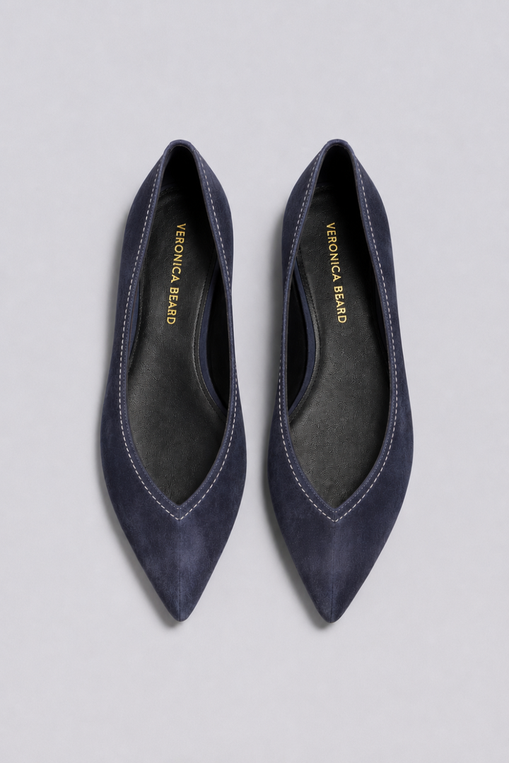 Women’s Bancroft Pointed Flats - Navy - 9 - Flats