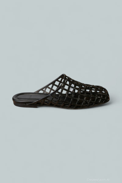 Women’s Barcelona Jelly Sandals - Black - 7 - Sandal