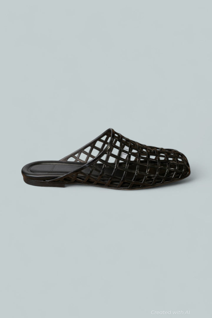 Women’s Barcelona Jelly Sandals - Black - 7 - Sandal
