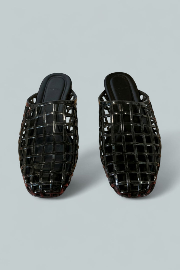Women’s Barcelona Jelly Sandals - Black - 7 - Sandal