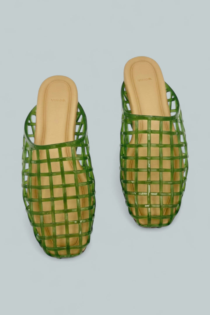 Women’s Barcelona Jelly Sandals - Palmleaf - 8 - Sandals