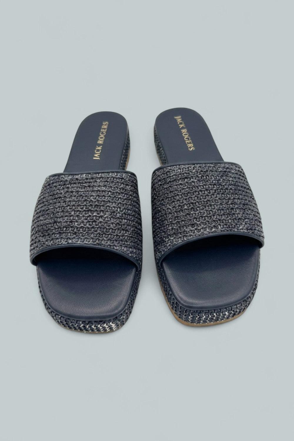 Women’s Bay Raffia Flatform Sandals - Midnight - 11 - Sandals