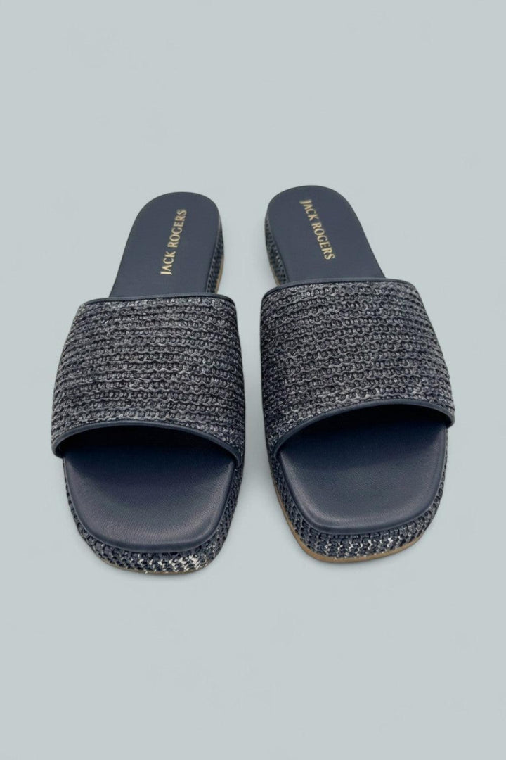 Women’s Bay Raffia Flatform Sandals - Midnight - 11 - Sandals