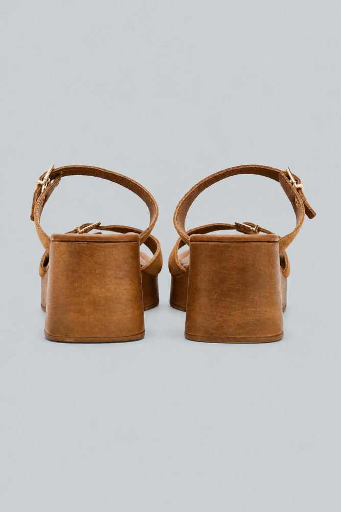 Women’s Beck Clog Sandals - Cognac Suede - Clog