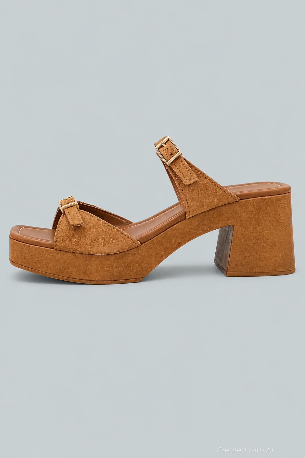 Women’s Beck Clog Sandals - Cognac Suede - Clog