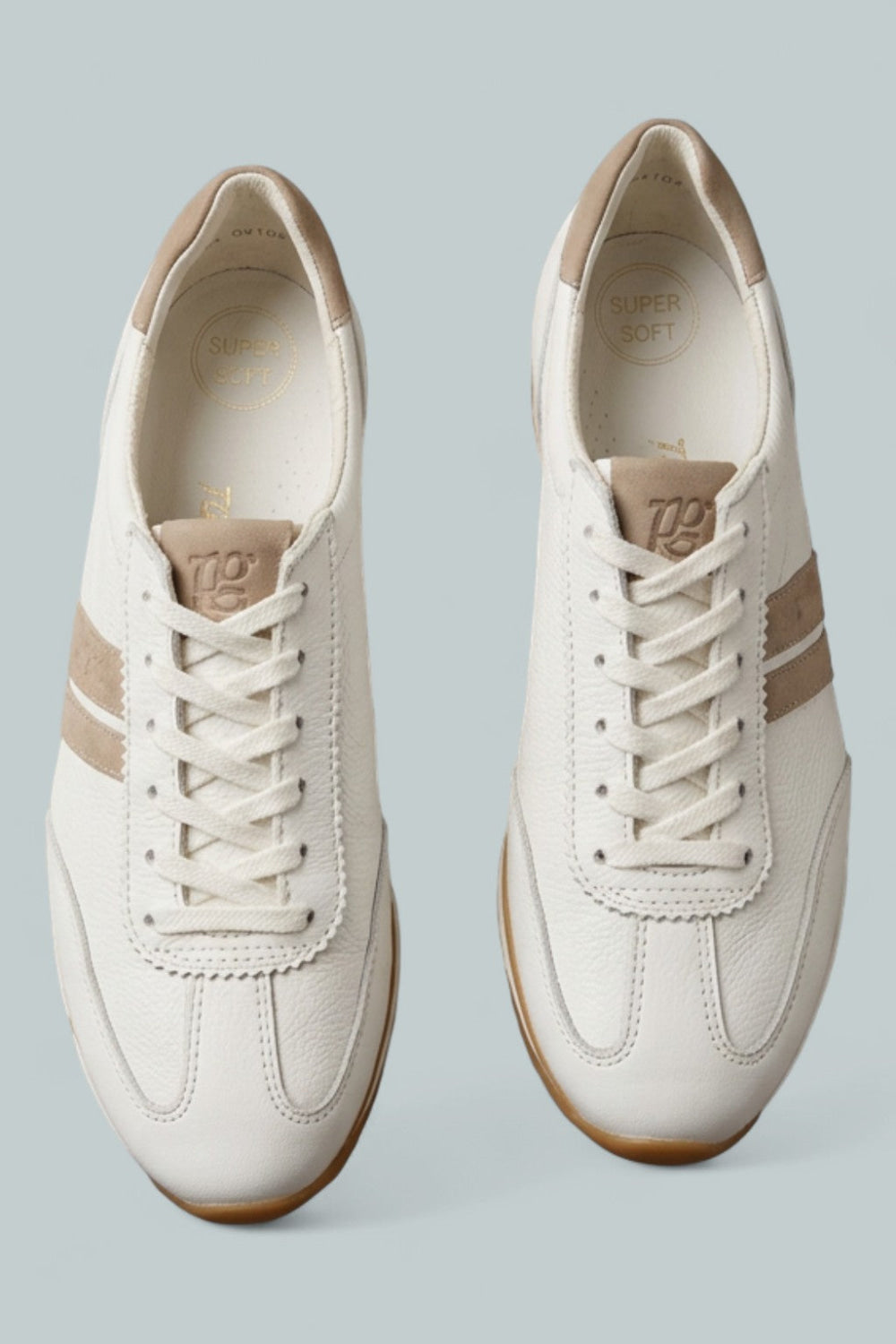 Women’s Bellevue Sneakers - White Antelope Combo - 7 - Sneaker