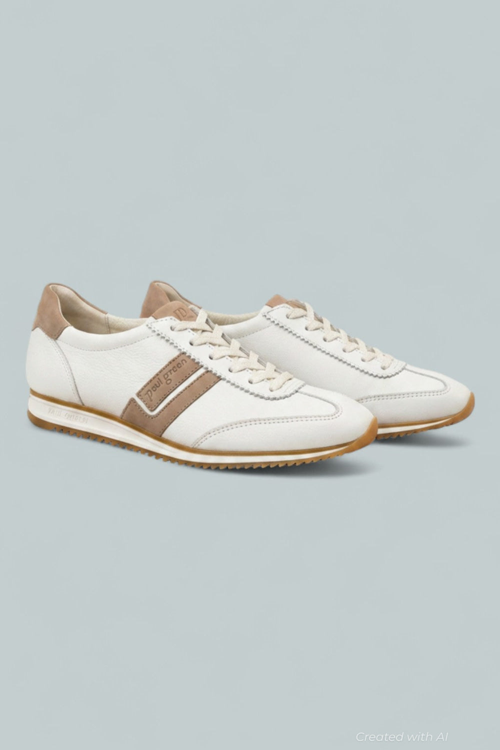 Women’s Bellevue Sneakers - White Antelope Combo - 7 - Sneaker