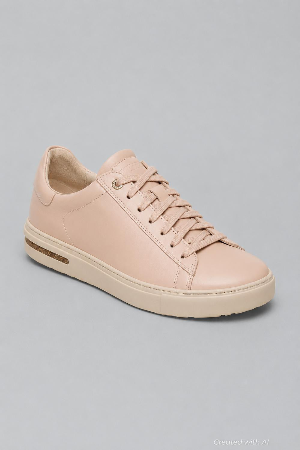 Women’s Bend High Shine Sneakers - Beige - 7 7.5 US / 38 EU - Sneaker