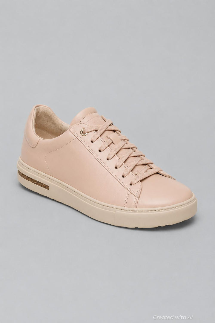 Women’s Bend High Shine Sneakers - Beige - 7 7.5 US / 38 EU - Sneaker