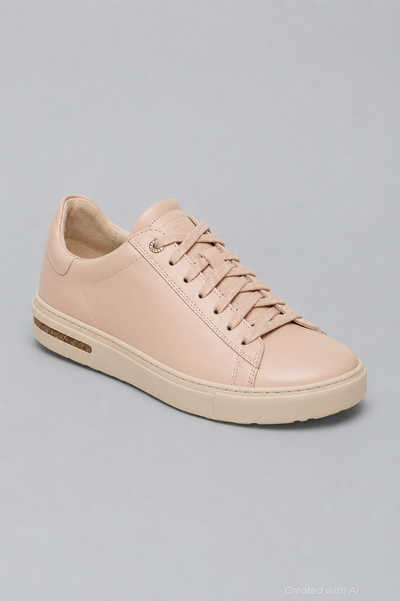 Women’s Bend High Shine Sneakers - Beige - 7 7.5 US / 38 EU - Sneaker